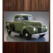 Металлическая табличка Ford Deluxe Pickup (11C)